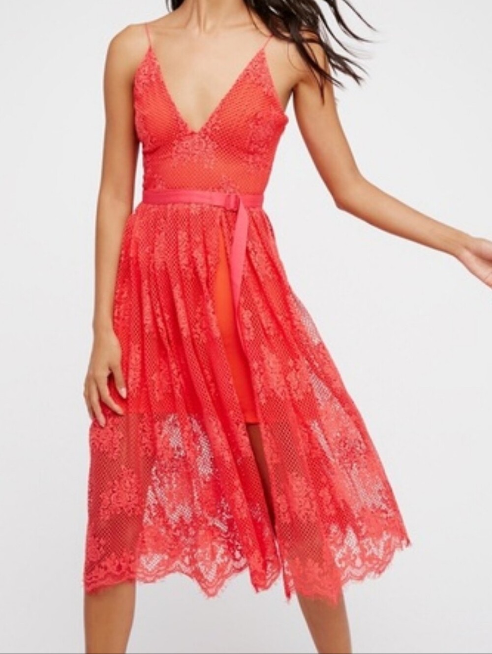 Free People Match Point Lace Dress